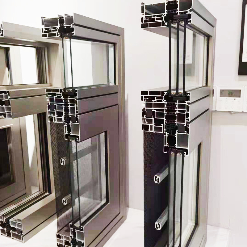 How does the broken bridge casement window perform in terms of wind pressure resistance?