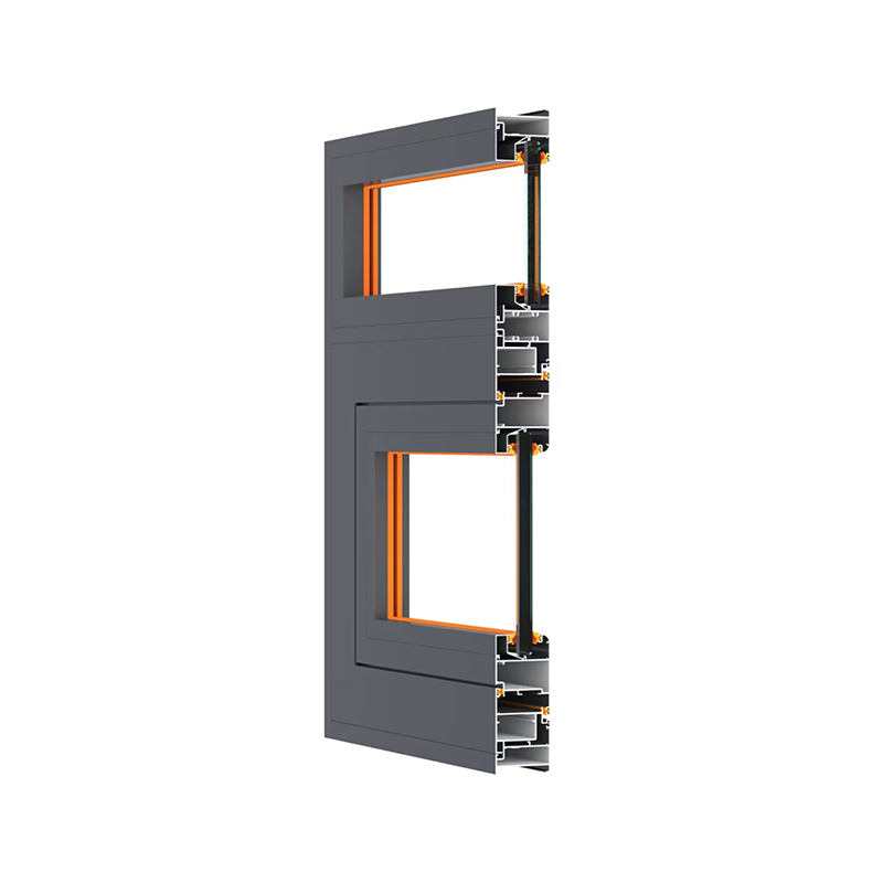 Is the overall structure of the non-broken bridge casement window reliable in terms of wind pressure resistance?
